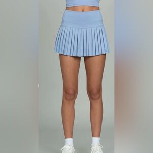 Goldhinge Blue Pleated Skort Size XS - Preppy Coquette Athletic Tennis Skirt